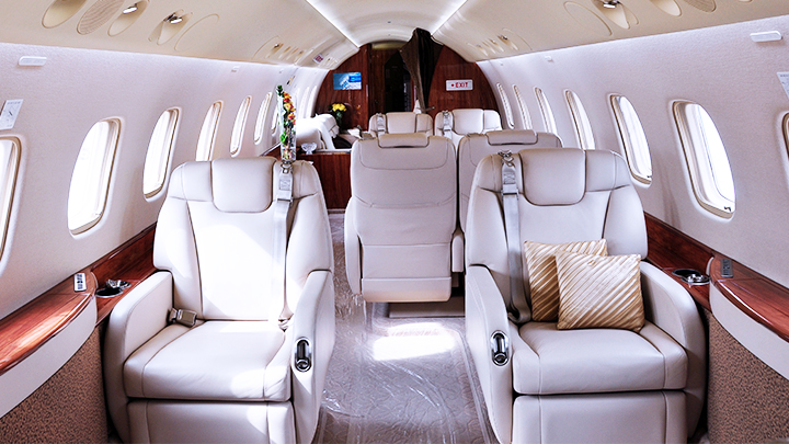 Gulfstream G650 Jet Interior